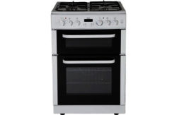 Bush BDFT60W Dual Fuel Cooker- White/Ins/Del/Rec